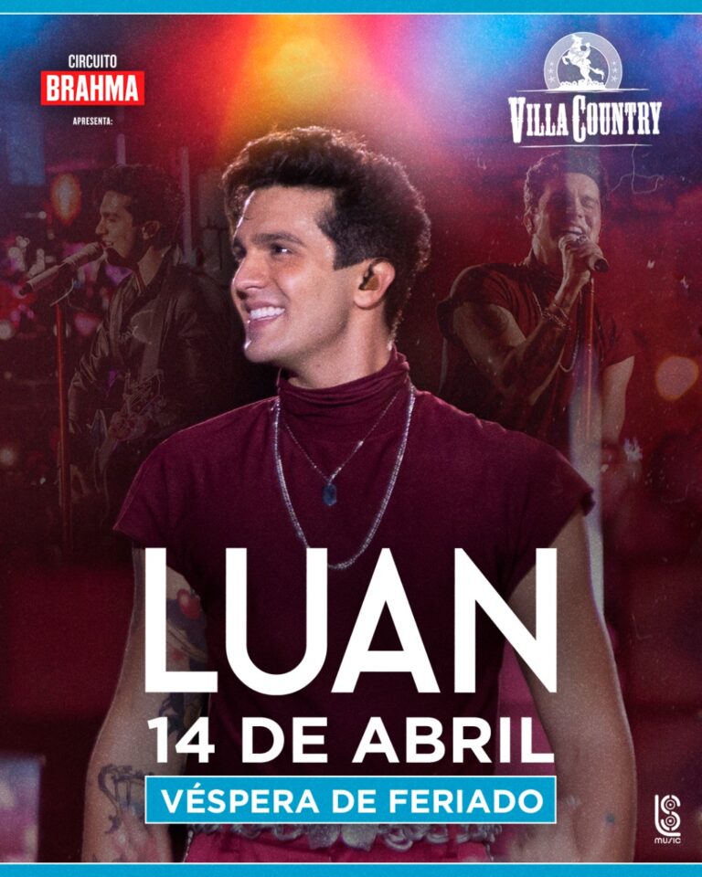 Luan Santana lança turnê “Luan City” no Villa Country